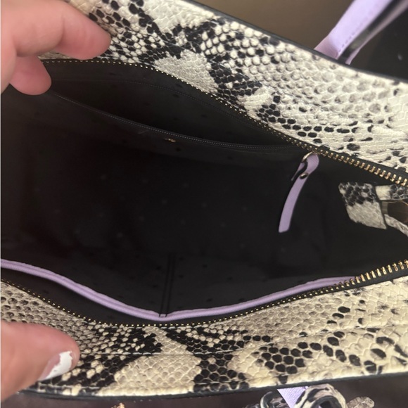 Kate Spade Lavender and Yellow Handbag